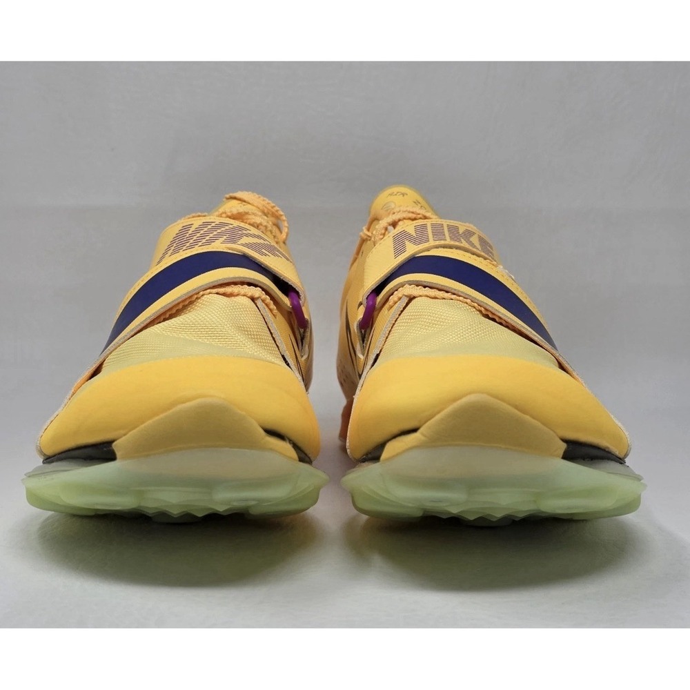 Nike Long Jump Elite Men Size 10 Citron Pulse Indigo Burst Yellow FZ9326-800 - Picture 7 of 10